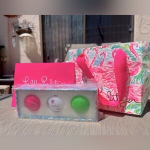 NEW Lilly Pulitzer Golf Ball Set- GWP